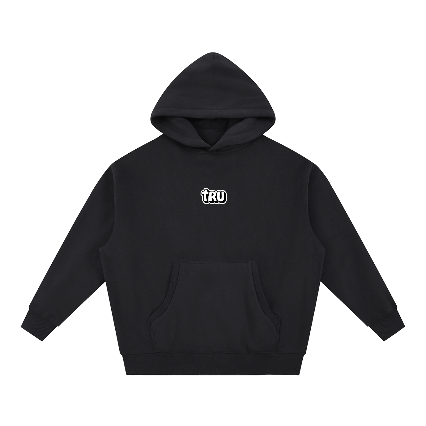 TRU Classic Oversized Boxy Fit Fleece Hoodie