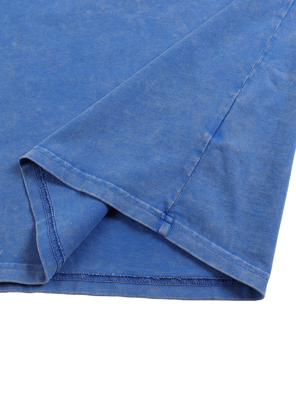 TRU BLU Snow Washed Oversized Cotton T-Shirt