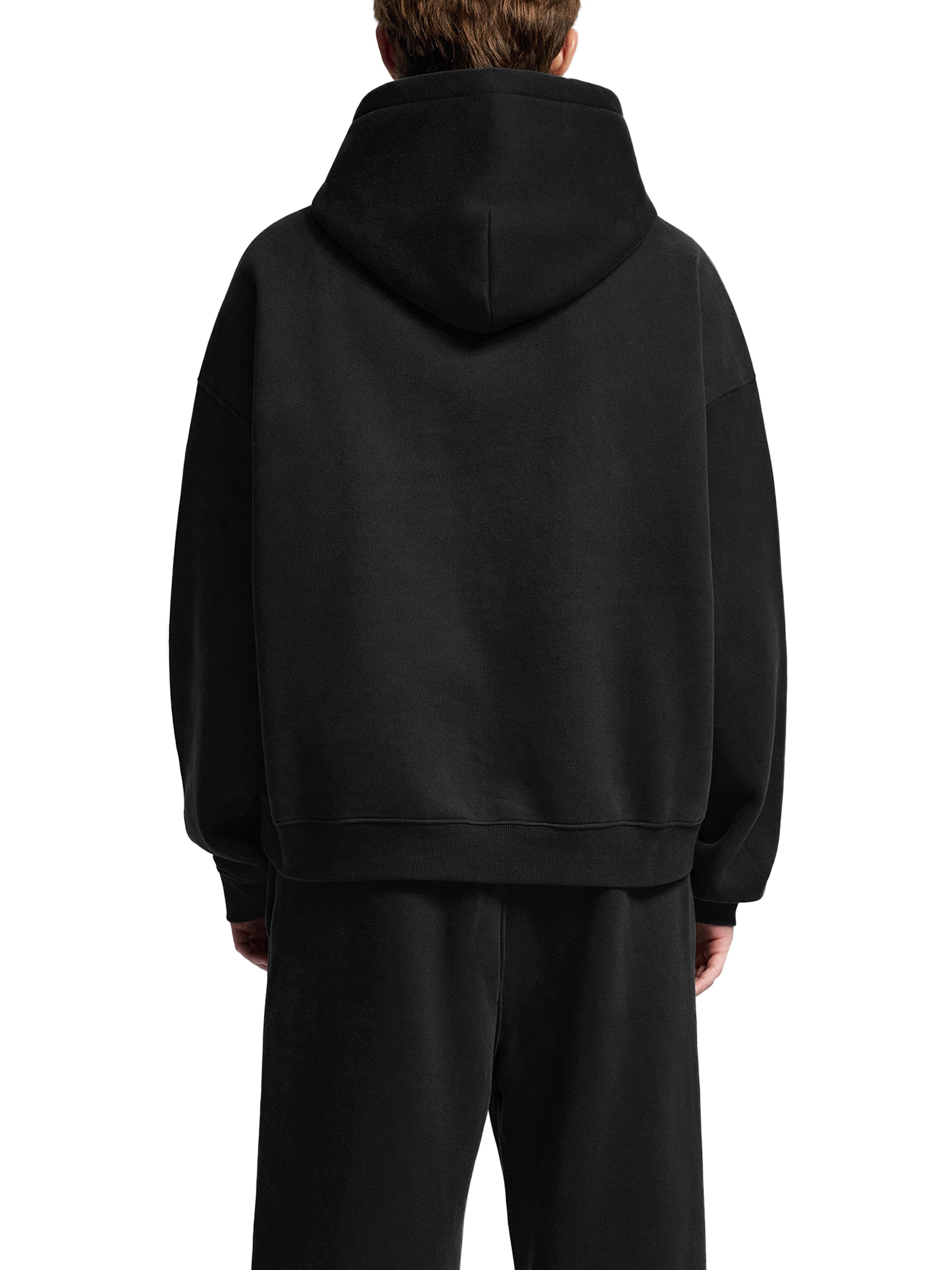 TRU Classic Oversized Boxy Fit Fleece Hoodie